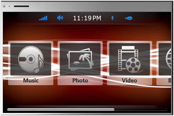 Player de mídia do Windows Embedded Compact 7 - Imagem por Microsoft