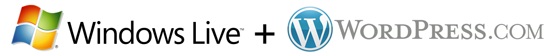 Windows Live + WordPress.com