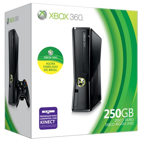 Xbox 360: agora fabricado no Brasil (Imagem por Microsoft)