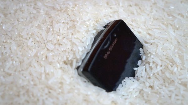 Smartphone no arroz